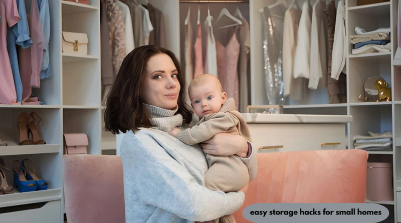 easy storage hacks for small homes