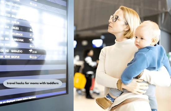 travel hacks for moms with toddlers